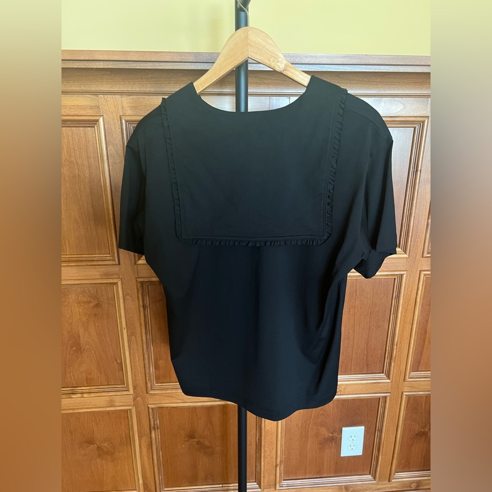 Comme des Garcons Top Short Sleeves Black Size L - Picture 5 of 15